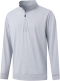 Quarter Zip Pullover Men Moisture Wicking Performance - Versatile