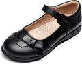 Girls Mary Jane School Uniform Flats - Black Comfortable Fit