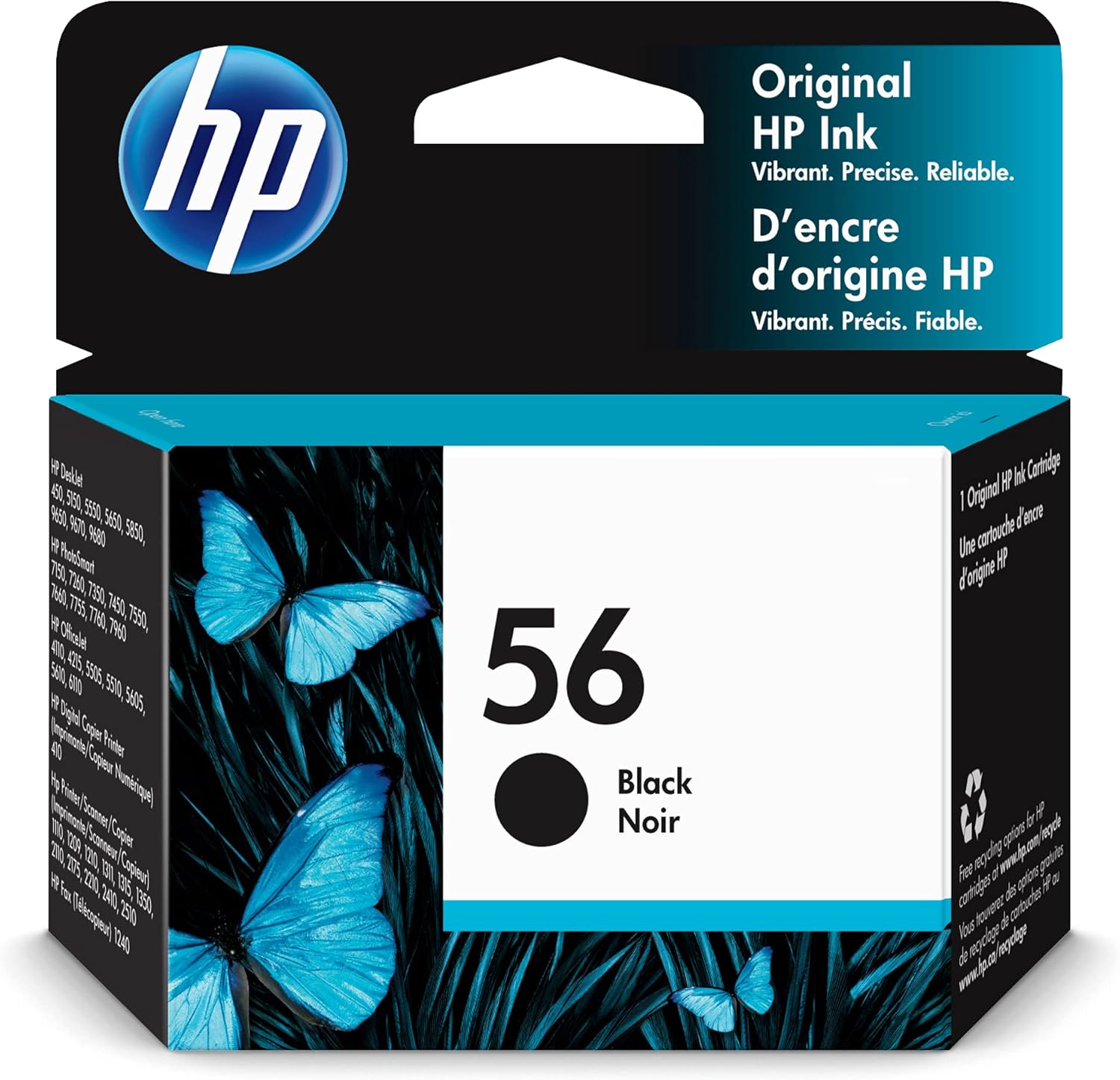 HP 56 Black Ink Cartridge for Reliable Printing Performance