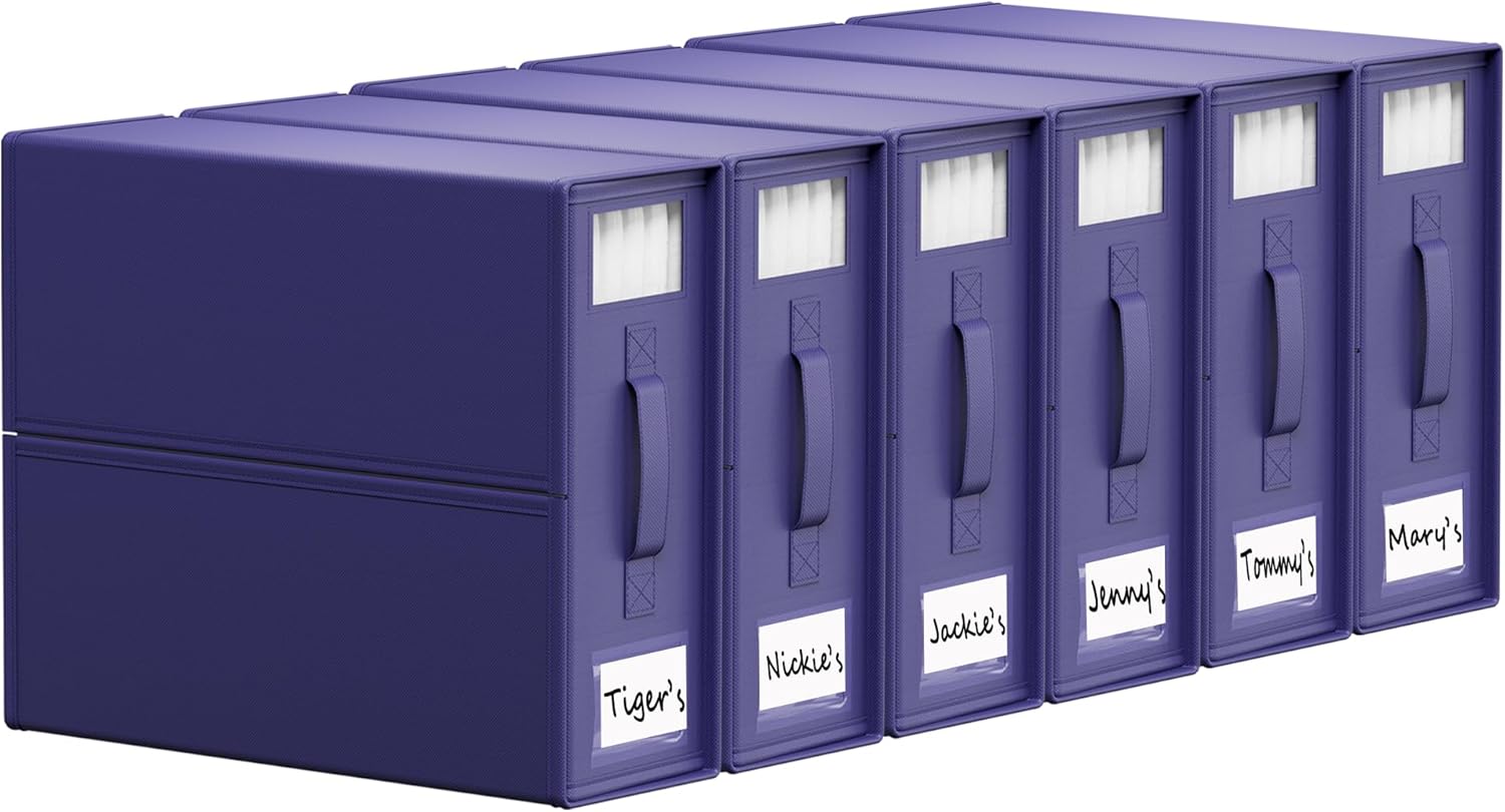 SheetCube Bed Sheet Organizers for Neat Linen Storage Solutions