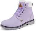 Snow Boots for Women Waterproof Hiking Boots with Fur Lining - Warm