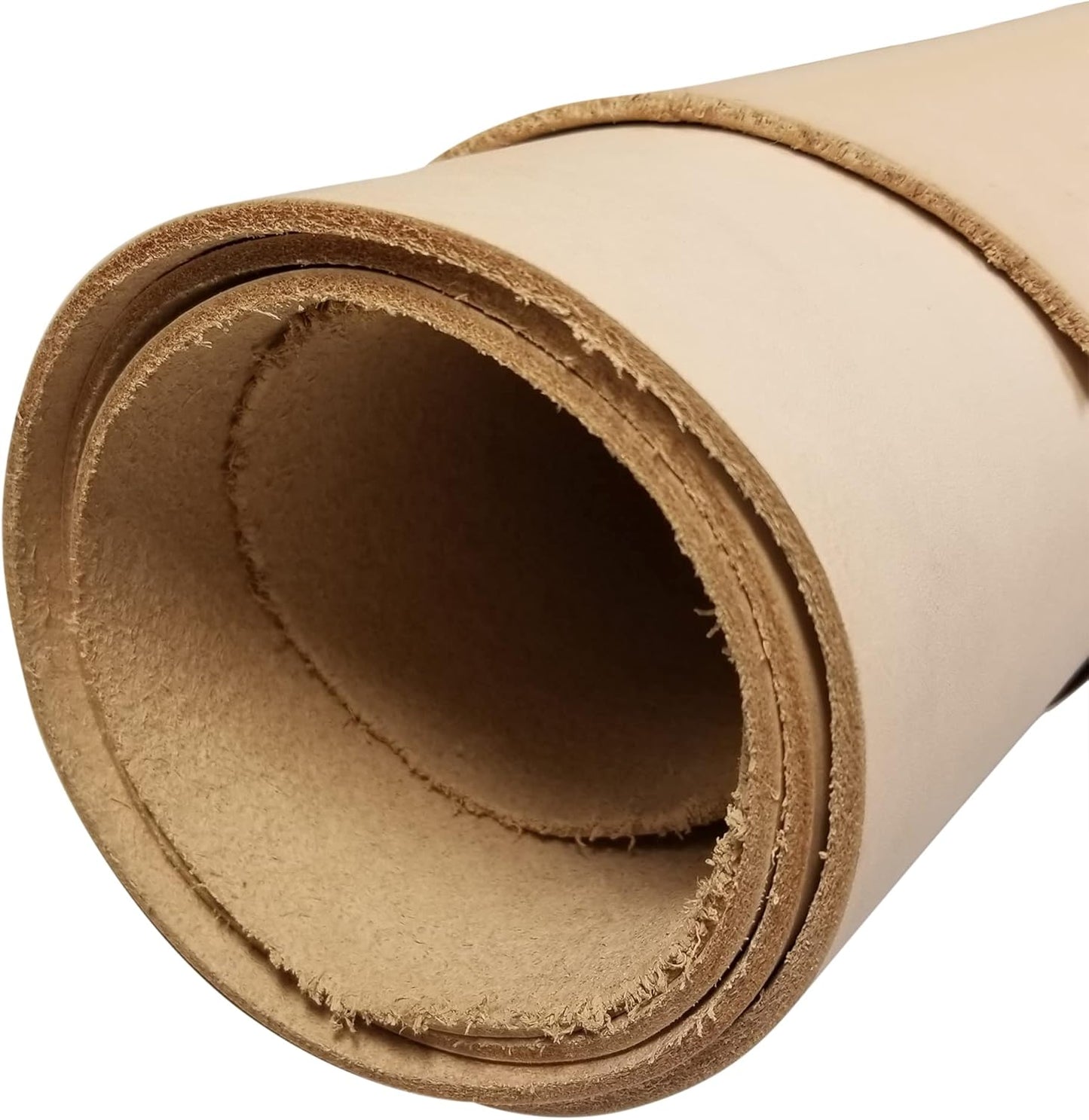Realeather Veg Tan Double Shoulder Tooling Leather for Crafting
