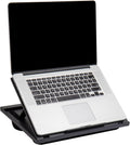 Mind Reader Lap Desk Laptop Stand Bed Tray - Portable Cushioned Desk