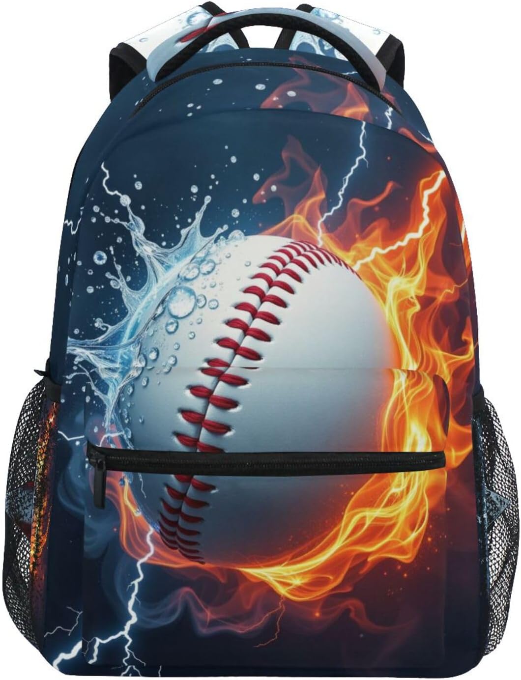 Kcldeci Baseball Kids Backpack for Boys and Girls - Perfect Size