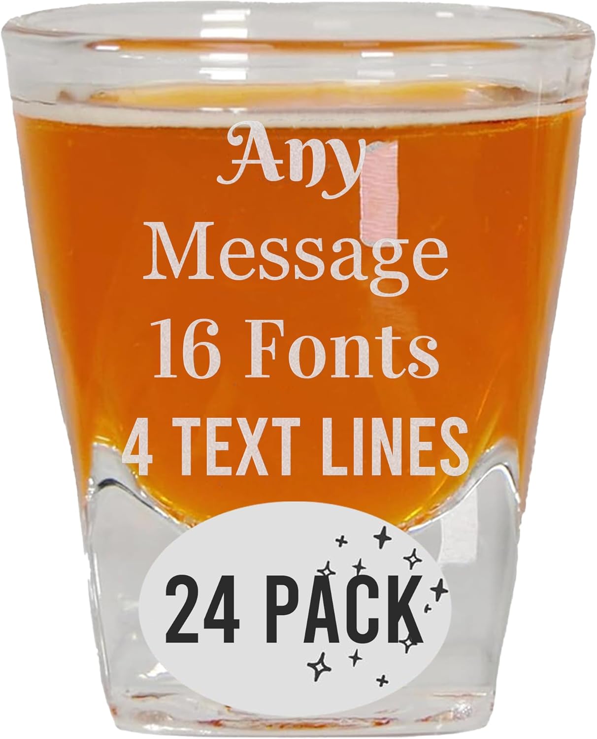 Personalized Shot Glass Bulk Pack for Custom Celebrations
