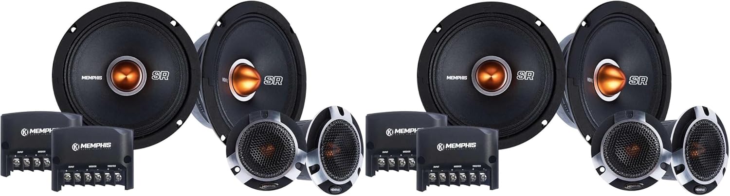 Enhance Your Sound: Memphis Audio 6.5 Component Speakers