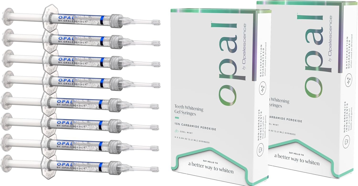 Opalescence Opal 15% Home Teeth Whitening Gel Refill Syringes