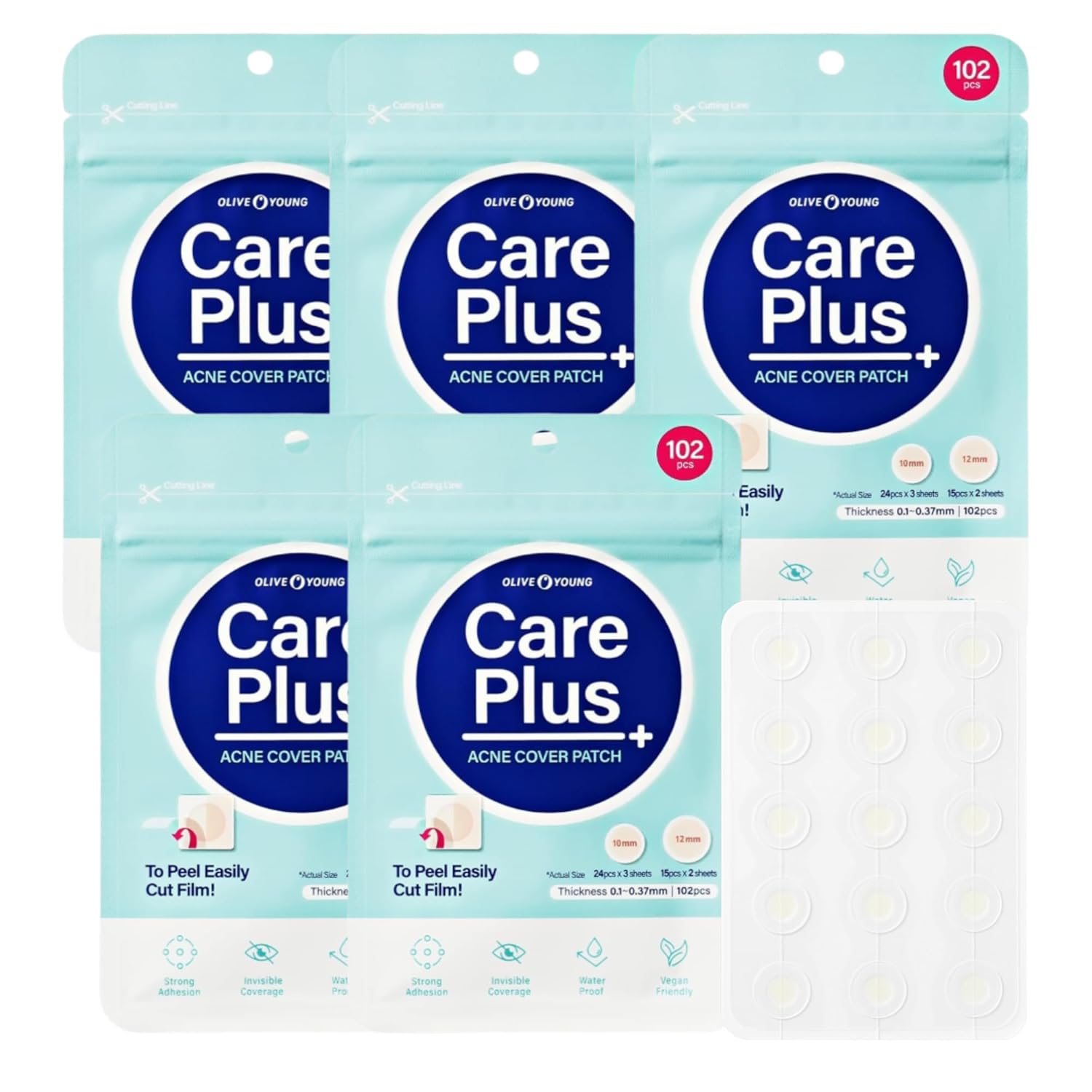 OLIVE YOUNG Care Plus Spot Patch for Clear Skin Treatment