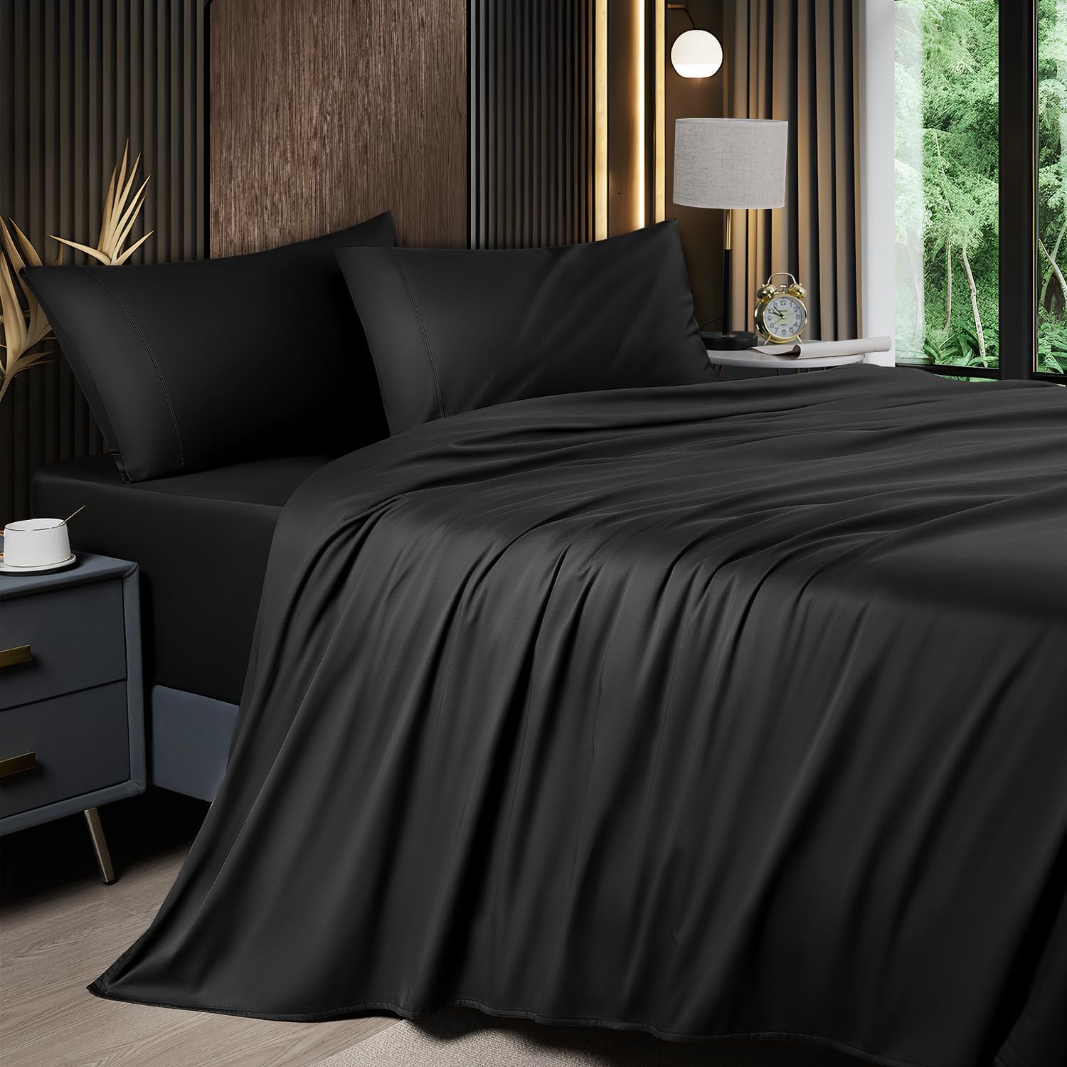 Cooling California King Sheet Sets for Luxurious Sleep Comfort