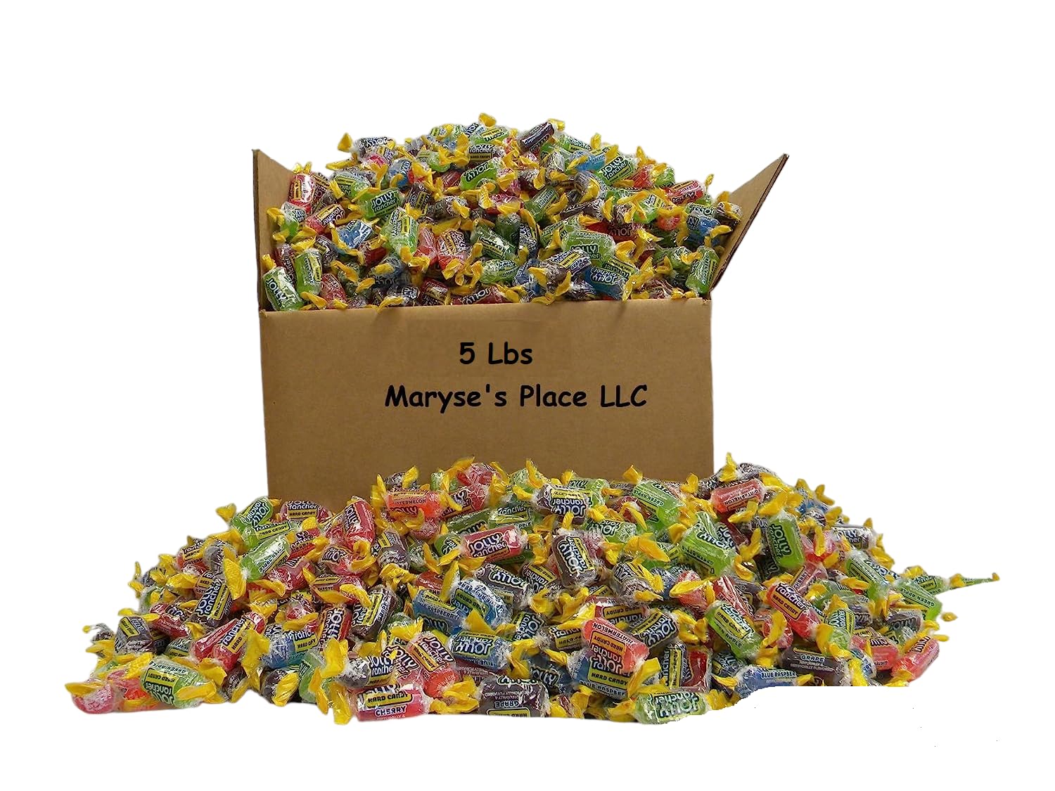 Jolly Rancher Hard Candy Bulk - 5 LB Assorted Variety Treats