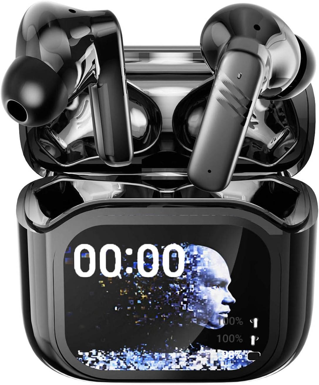 Wireless Earbuds with 30dB Noise Cancelling for Clear Calls