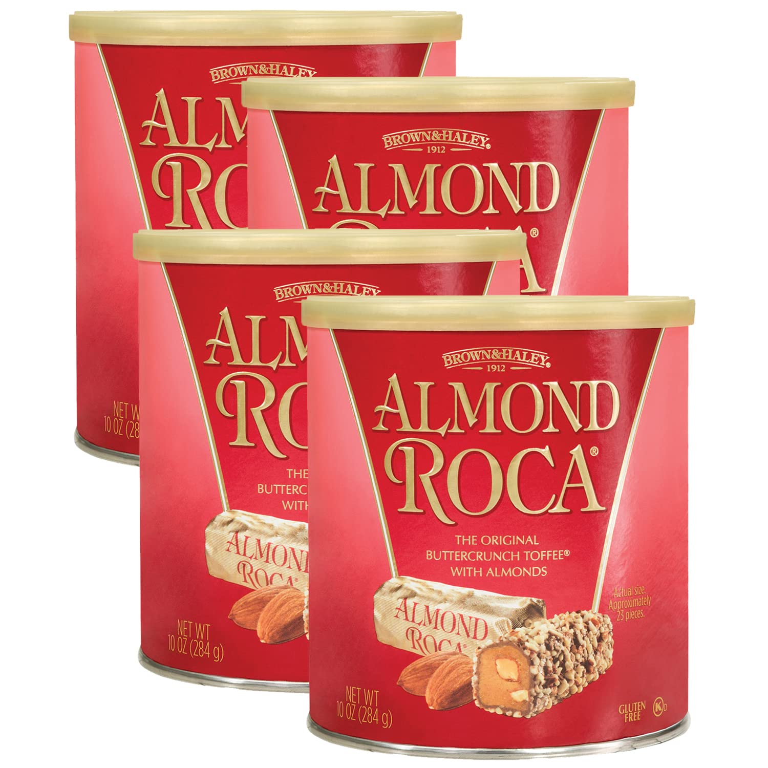 Almond ROCA Classic Buttercrunch Toffee with Almonds, 10 Oz