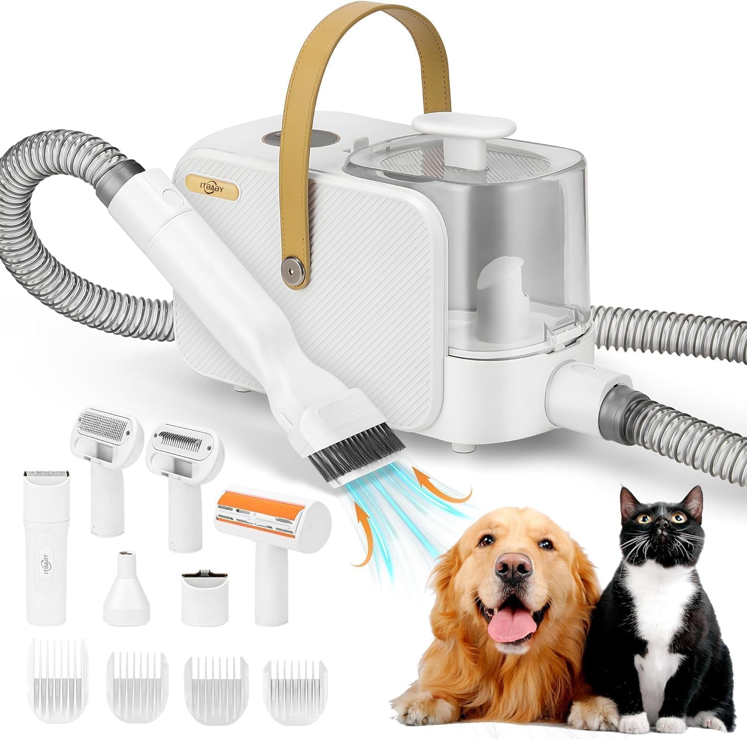 Professional Pet Grooming Kit for Hair-Free Pets