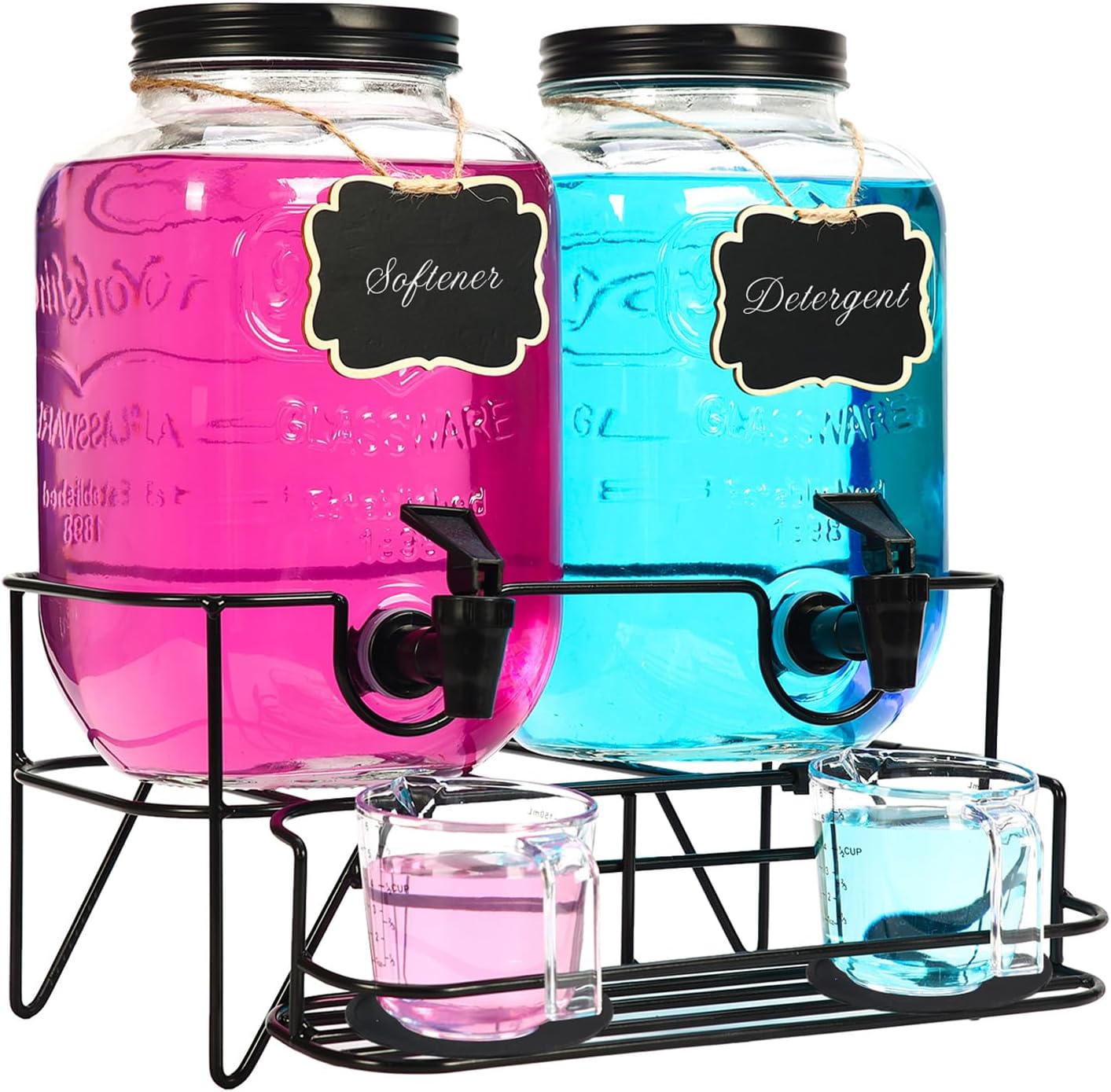 High Quality 1 Gallon Laundry Detergent Dispenser with Stand