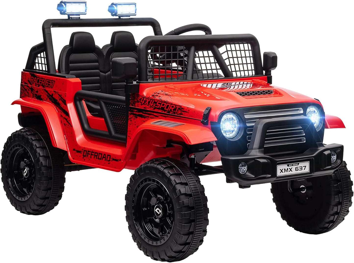 Qaba 12V Kids Electric Car with Remote Control for Ages 3-6