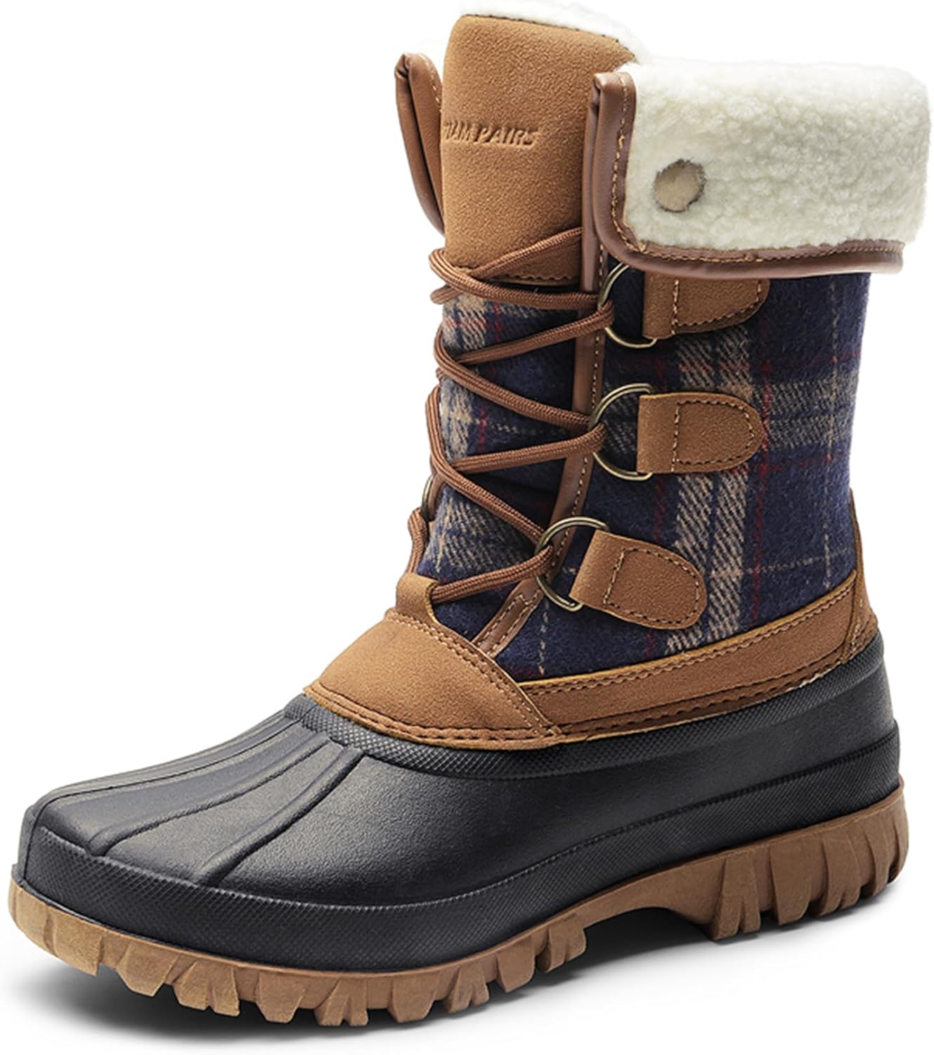 DREAM PAIRS Womens Winter Snow Duck Boots for Cozy Comfort
