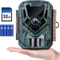 KJK Trail Camera 36MP 2.7K - Mini Game Camera with Night Vision