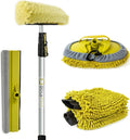 DOCA Car Wash Kit 5-12 ft Telescopic Pole - Long Reach Cleaning