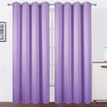 Set of 2 Blackout Curtains for Bedroom and Living Room Privacy