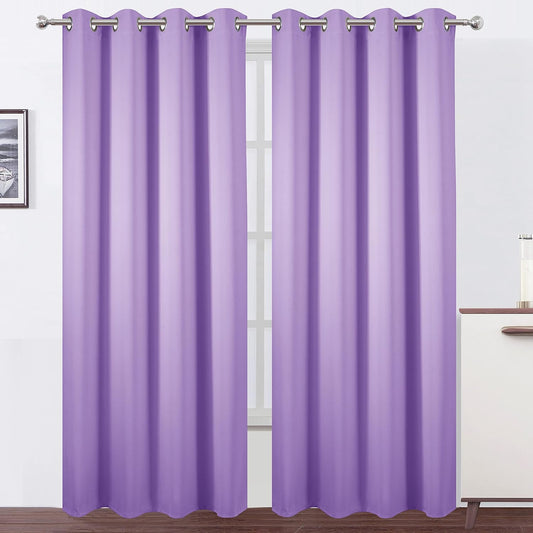 Blackout Curtains Set of 2 Panels for Bedroom and Living Room
