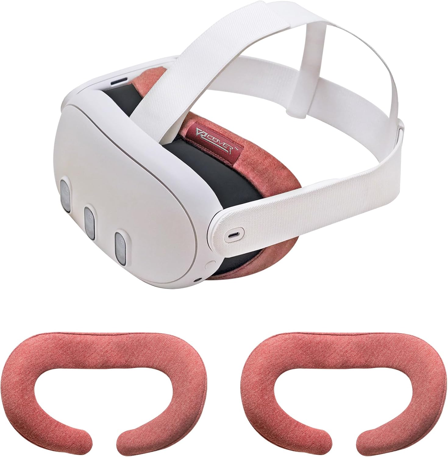 Washable Cotton VR Cover - Hygienic Protection