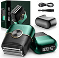 Electric Foil Shaver for Men - Mini Razor with LED Display