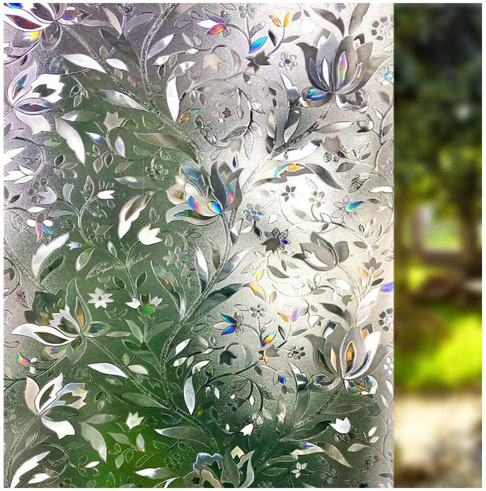 LEMON CLOUD Decorative Window Privacy Film for Home Use
