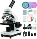 Grampus Achromatic Compound Minocular Microscope 40X-2000X - Dual LED