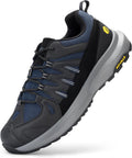 FitVille Men's Wide Hiking Shoes for Men - Wide Toe, Arch Support