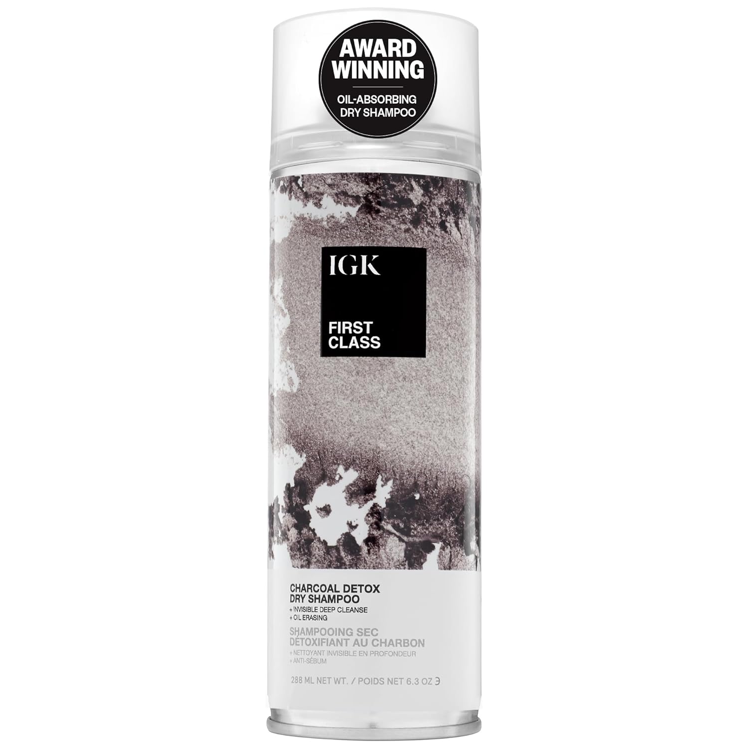 IGK FIRST CLASS Charcoal Detox Dry Shampoo for Oily Hair Review