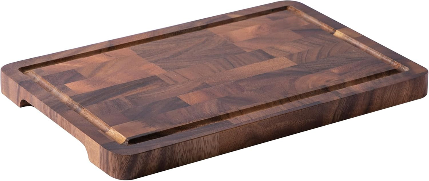 Walnut Cutting Board with Juice Tank for Effortless Prep
