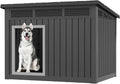 Large Dog House for Indoor & Outdoor - Weatherproof Removable Roof