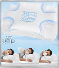 Deep Sleep CPAP Pillow for Side Sleeping - Reduces Mask Leaks