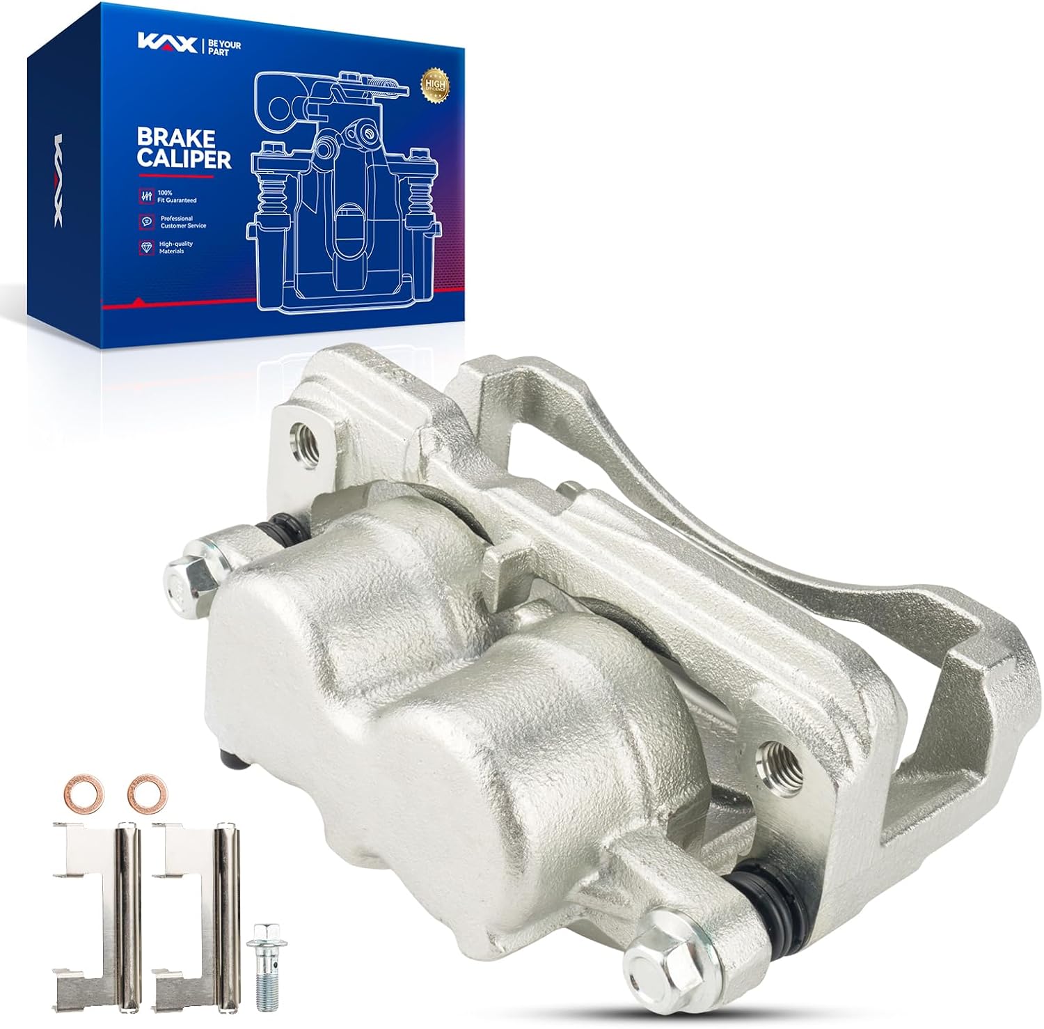 KAX Disc Brake Caliper Assembly for Chevy, Cadillac, GMC Models