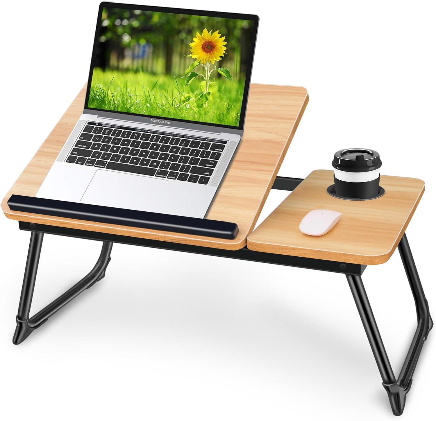 Adjustable Laptop Desk for Bed - Multi-Use Portable Tray Table