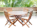 LAMINET Crystal Clear Round Table Cover - Heavy-Duty Protection