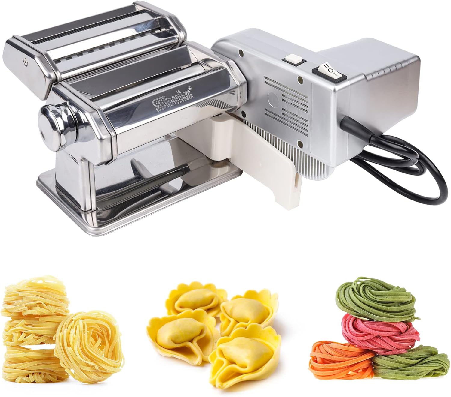 Shule Electric Pasta Maker: Effortlessly Craft Fresh Pasta!
