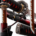 Traditional Heat Clay Tempered Hand Forged Katana Sword - Authentic