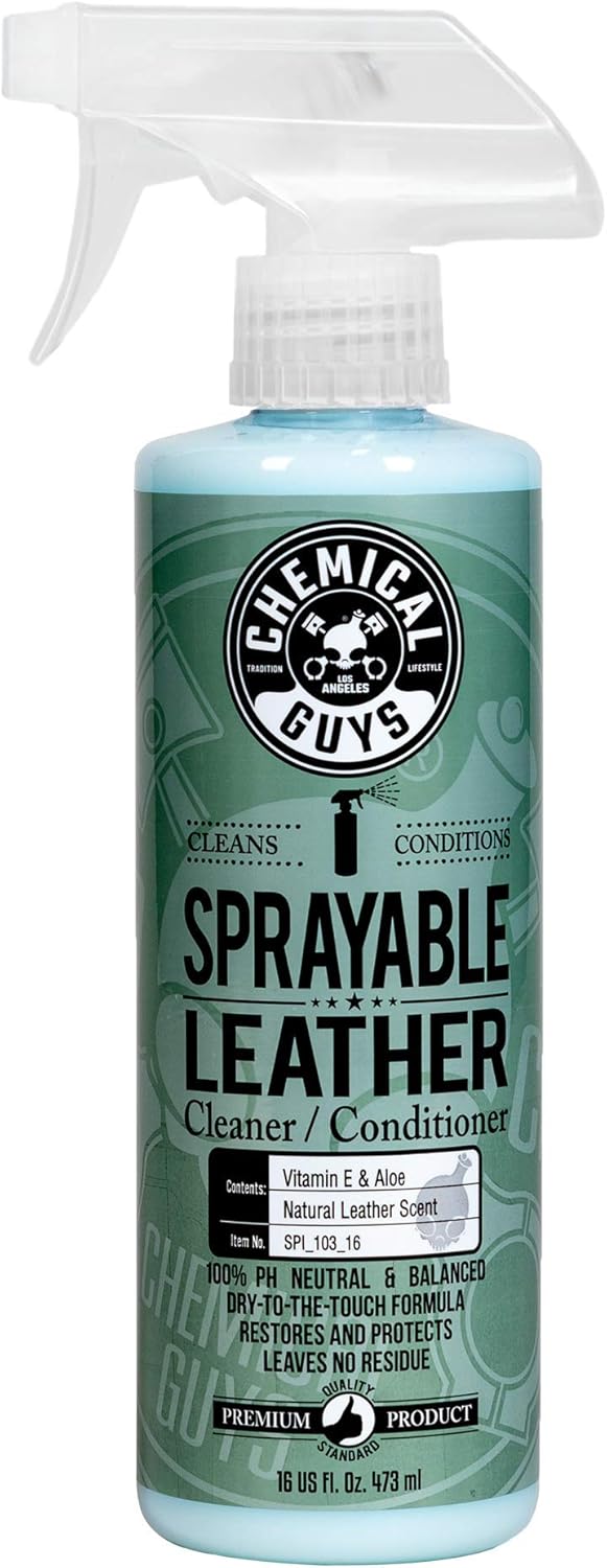 Chemical Guys Leather Cleaner & Conditioner: All-in-One Magic!