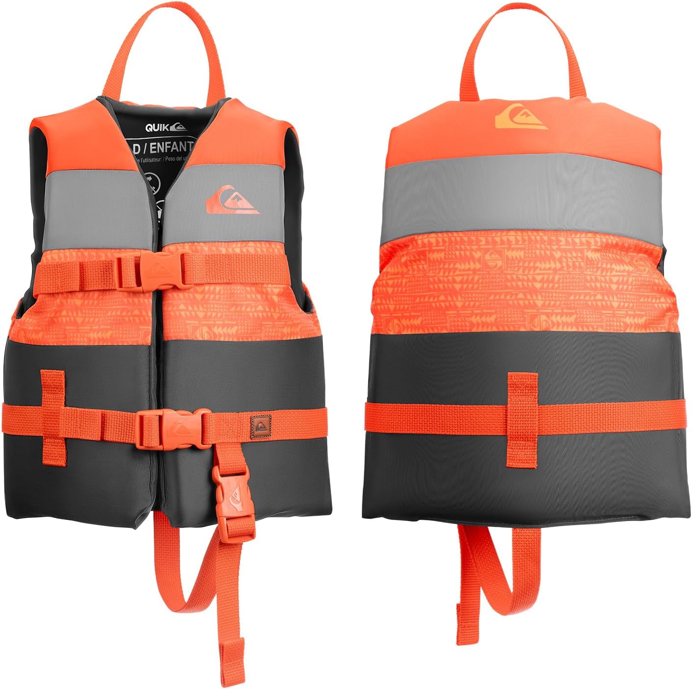 QUIKSILVER USCG Approved Life Jacket for Youth and Kids Safety