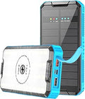 30000mAh Solar Charger Power Bank with Fast Charging Features