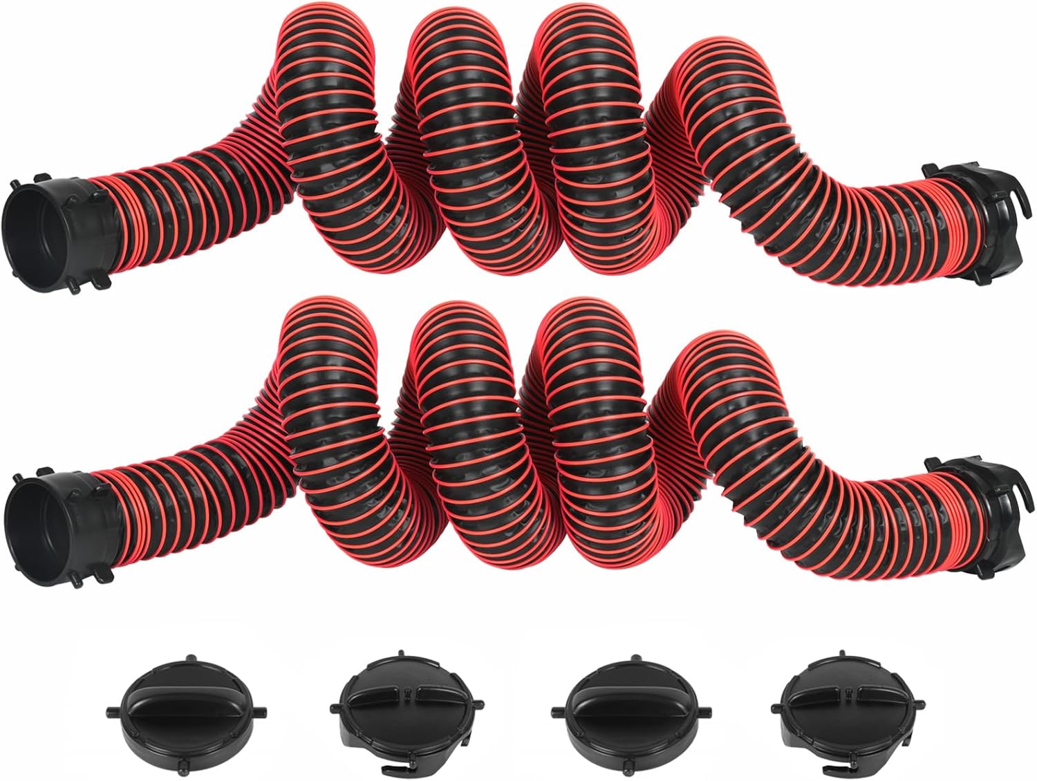 20FT RV Sewer Hose Extension for Heavy Duty TPE Material