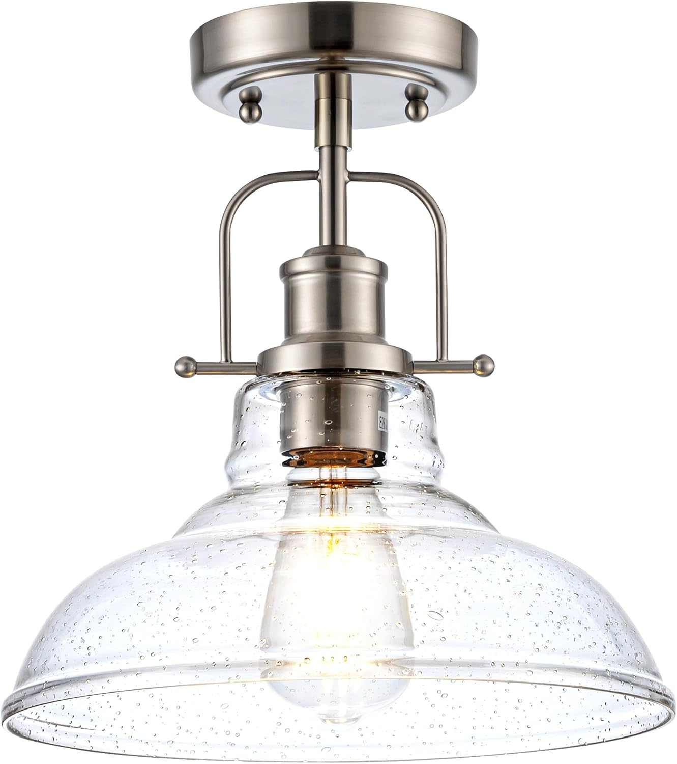 Modern Flush Mount Ceiling Light Fixture for Farmhouse Style