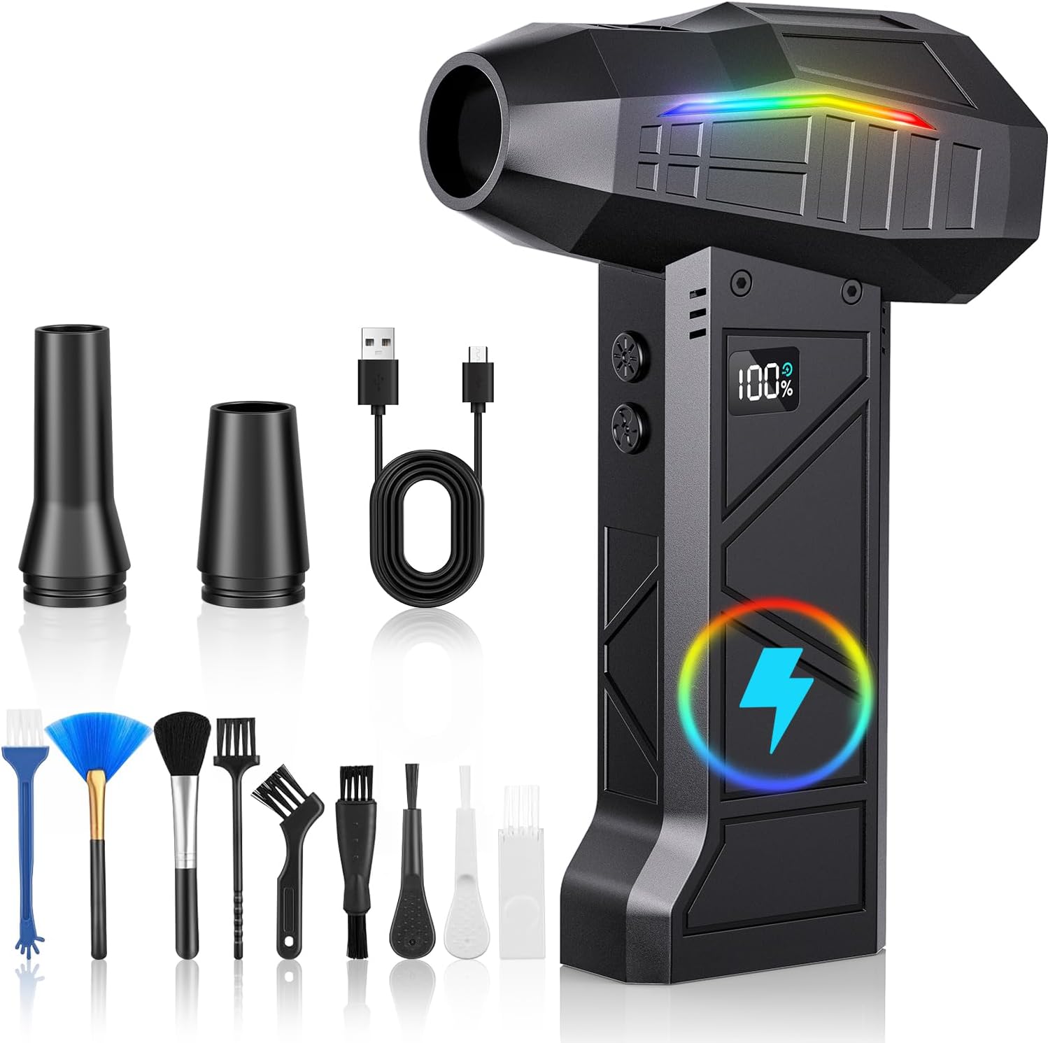 Compressed Air Duster with 200000RPM Speed for All Cleaning Needs