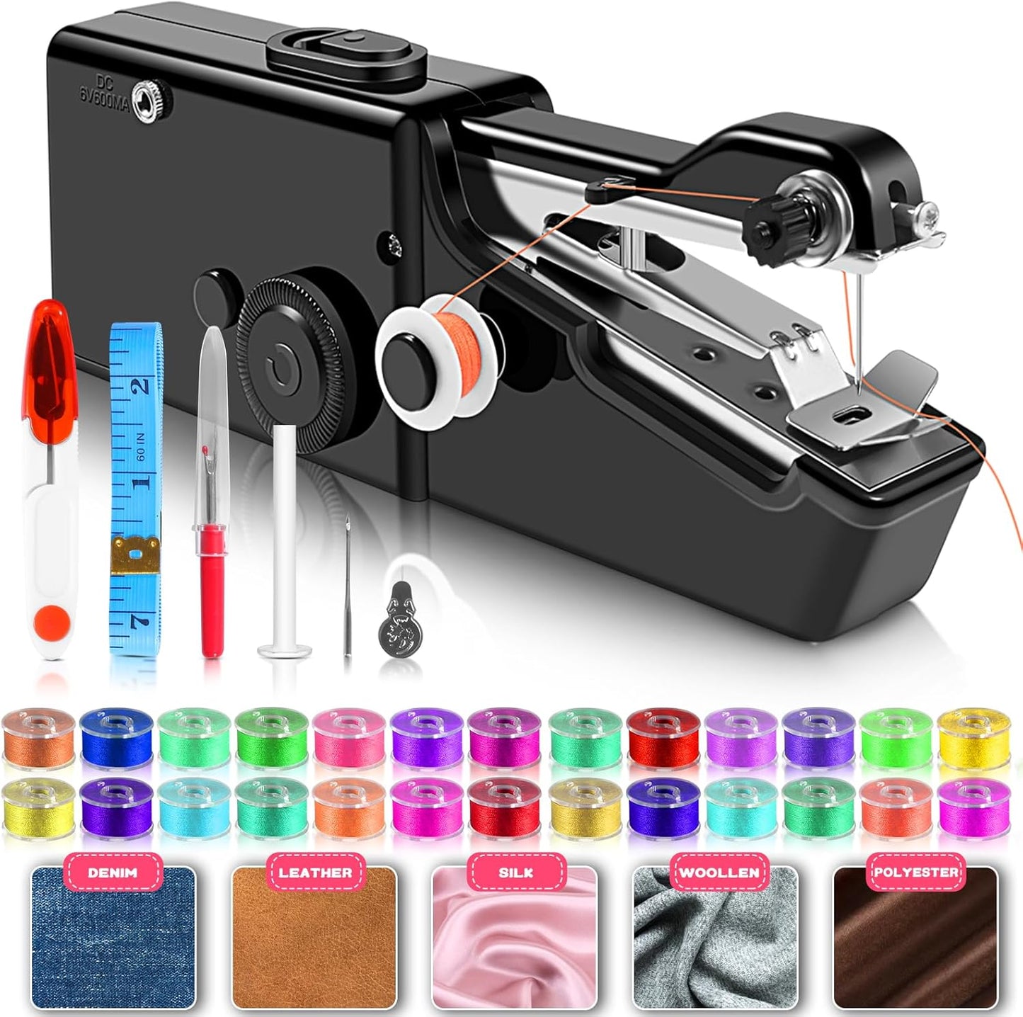 Easy DIY Sewing Machine Kit - Portable & User-Friendly