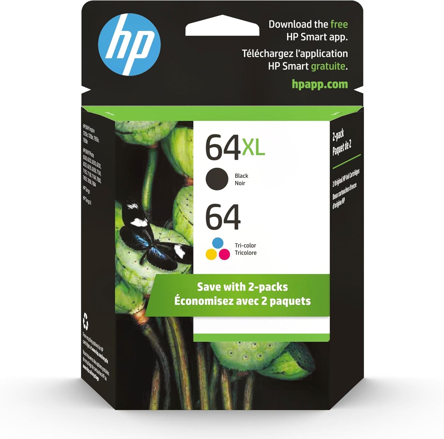 HP Original 64 Tri-Color and 64XL Black Ink Cartridges Review