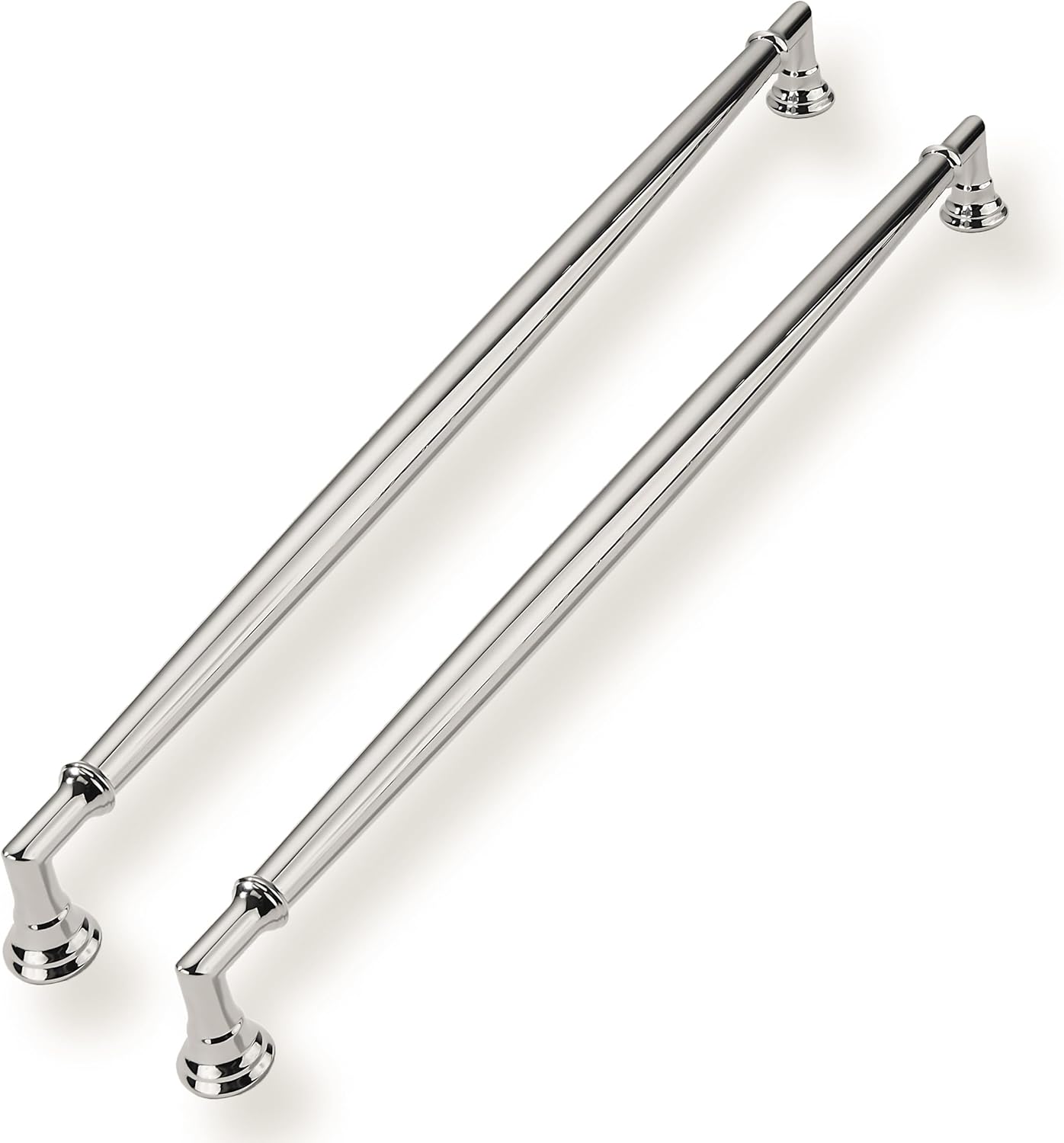 10 Pack 10 Inch Hole Center Polished Nickel Cabinet Pulls