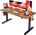 FEZIBO Electric Standing Desk 60 x 24 in - Quiet Height Adjustable