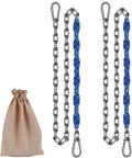 2 Stainless Steel Chains 64in Swing Chains - Heavy Duty Swing Hardware