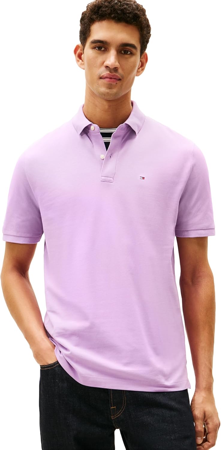 Tommy Hilfiger Men's Short Sleeve Cotton Pique Polo Shirt Review